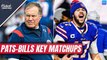 Key Matchups: Bill Belichick vs Josh Allen & Mac Jones vs Bills Safeties