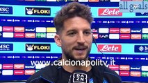 Napoli-Atalanta 2-3 4/12/21 intervista dopo gara Dries Mertens