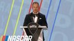 Daniel Hemric emotional during 2021 NASCAR Xfinity Series championship speech