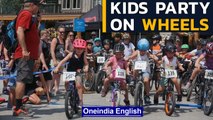 Closing Roads for Kids to Cycle to School in Barcelona Spain | Roads without Cars | Oneindia News