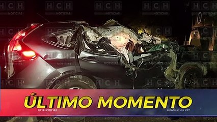 Fatal encontronazo entre camioneta y convoy del ejercito nacional deja una mujer muerta en Olancho