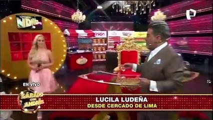 Andrés Hurtado y Dalia Durán sorprenden EN VIVO