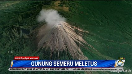 Diawali Lahar, Begini Kronologi Letusan Gunung Semeru