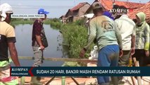 Sudah 20 Hari, Banjir Masih Rendam Rumah di Pekalongan