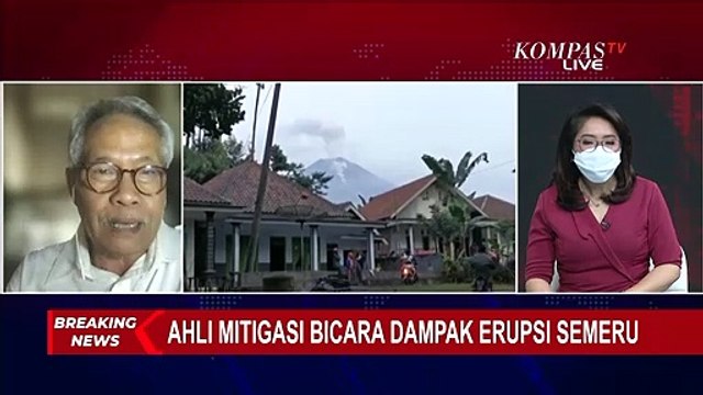 Erupsi Gunung Semeru Berbeda Dengan Gunung Merapi Tahun 2010, Begini Menurut Ahli Mitigasi Bencana