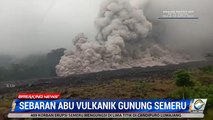 Pergerakan Sebaran Abu Vulkanik Gunung Semeru