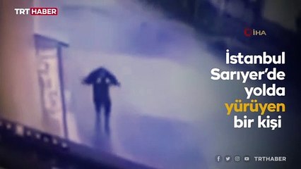 Düşen çatı parçalarından kıl payı kurtuldu