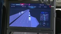 Çin'de sürücüsüz 3 otobüs testlere başladı