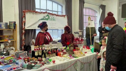Kelham Island Victorian Christmas Market 2021 - Christmas shop