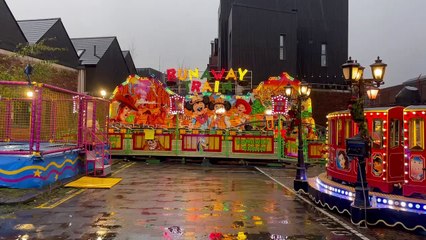 Kelham Island Victorian Christmas Market 2021 - family fairground
