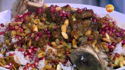 فتة باللحمة والرمان | غادة جميل