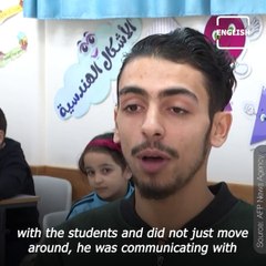 Mr. Robot, A Locally-Made Palestinian Robot Helps Teach At A School In Gaza