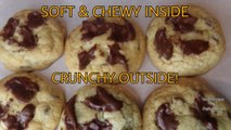 Chocolate Chip Cookies Recipe Soft Chewy Inside and Crunchy Outside