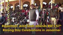 Amit Shah attends BSF’s 57th Raising Day Celebrations in Jaisalmer