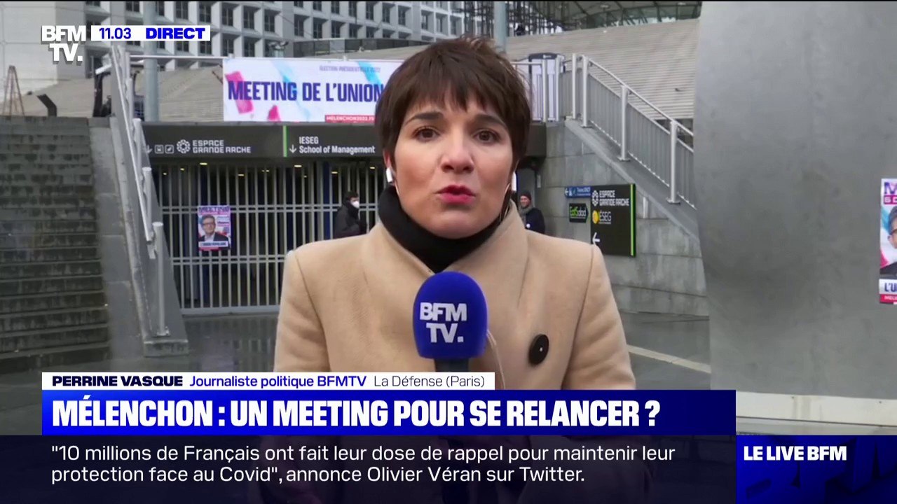 Face à Éric Zemmour, Jean-Luc Mélenchon tiendra lui aussi son premier grand meeting de campagne ce dimanche à La Défense