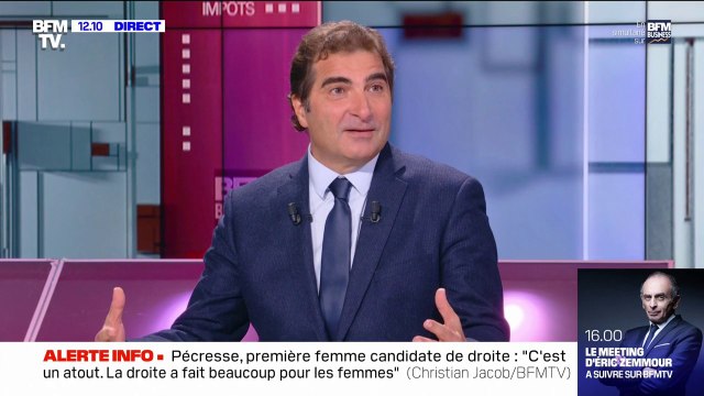 Investiture de Valérie Pécresse: pour Christian Jacob, qu'une femme soit la candidate de la droite est un atout