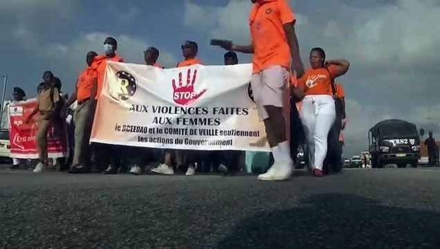 Côte d'Ivoire : manifestation à Abidjan contre les violences contre les femmes