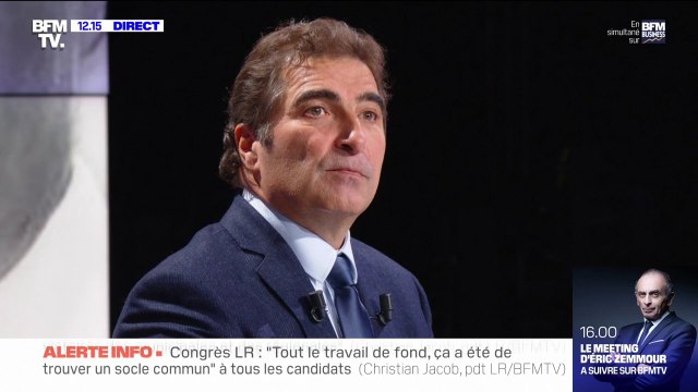 Campagne 2022 : le programme de François Fillon, ce n'est pas celui de Valérie Pécresse (Christian Jacob)