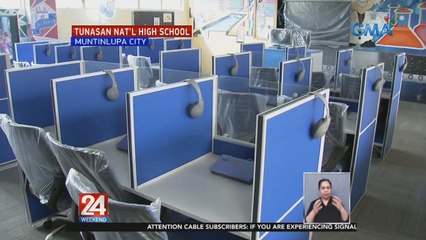 Mga paaralan sa Metro Manila na lalahok sa pilot run ng face-to-face classes bukas, handang handa na | 24 Oras Weekend