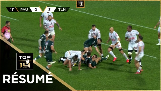 TOP 14 - Résumé Section Paloise-RC Toulon: 16-16 - J12 - Saison 2021/2022