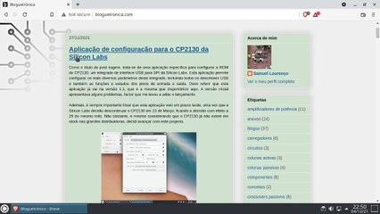 CP2130 Configurator: Instalação no Kubuntu 20.04 LTS
