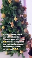 Katia Aveiro com a filha Valentina