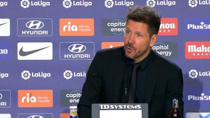 16e j. - Simeone : "Nous sommes au moment où nous devons essayer de résoudre ces problèmes"