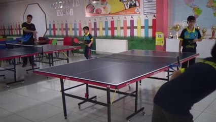 Masa tenisi sporcularının hedefi Türkiye şampiyonluğu