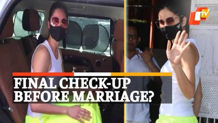 Days Before Wedding, Katrina Visits Clinic In Mumbai