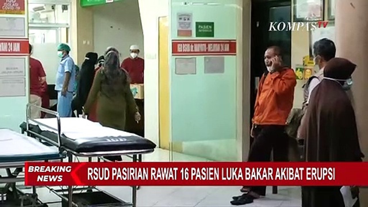 RSUD Pasirian Lumajang: Sampai Saat Ini Hanya Luka Bakar, Tidak Ada Keluhan Gangguan Pernapasan