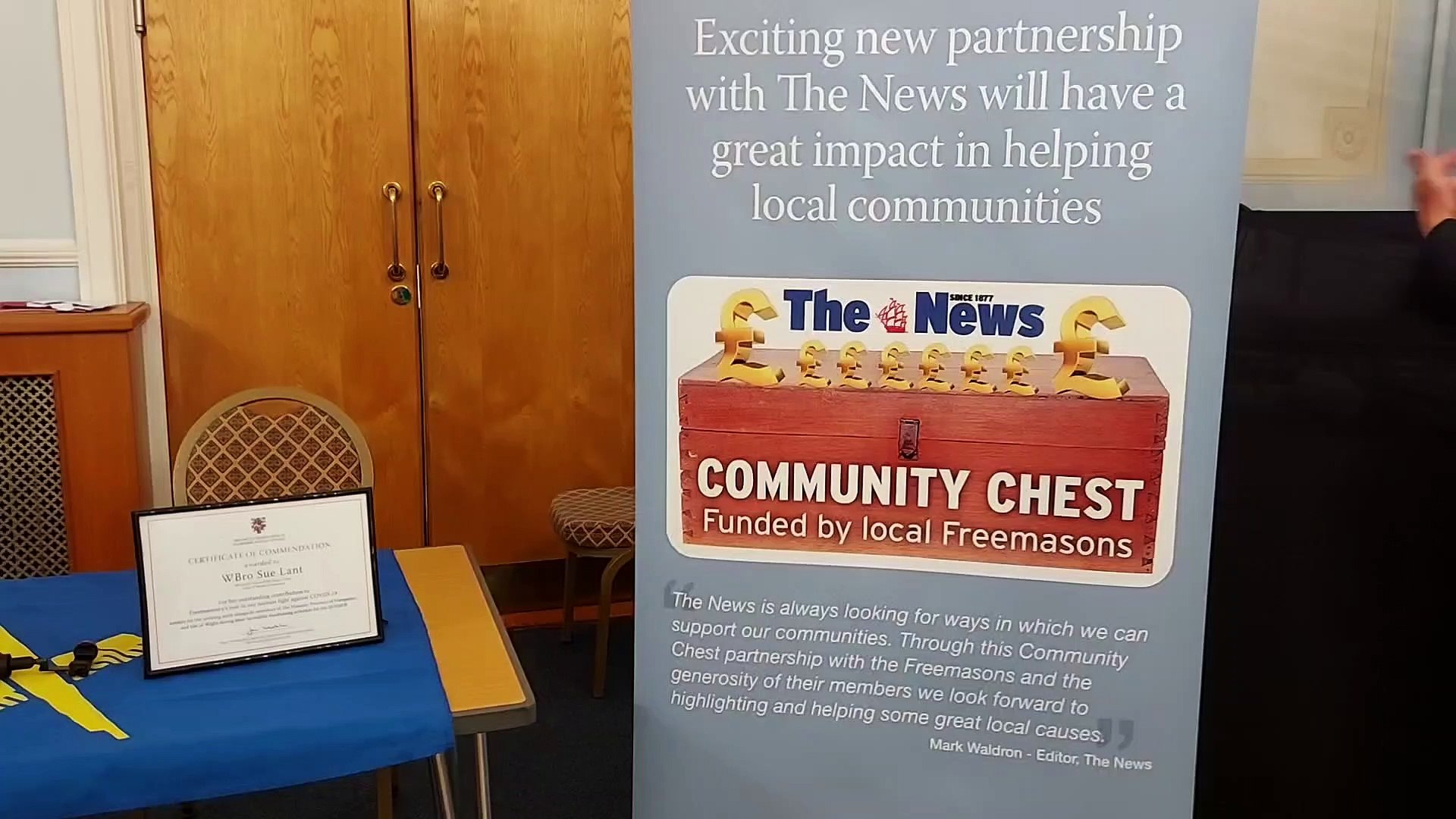 ⁣Community Chest charity evening