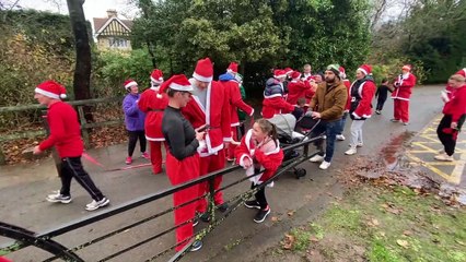 Alice House Hospice Santa Run 2021
