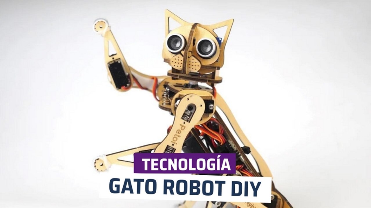 [CH] Nybble, el gato robot DIY