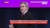 Jean-Luc Mélenchon : « Nous venons dire et proclamer une grande fois de plus “Non, la France ce n’est pas l’extrême-droite ! ” (...) »
