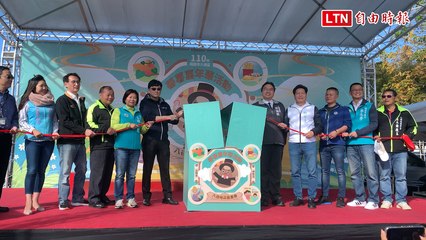 桃園八德蕃薯嘉年華 3000人分食5000斤地瓜美食