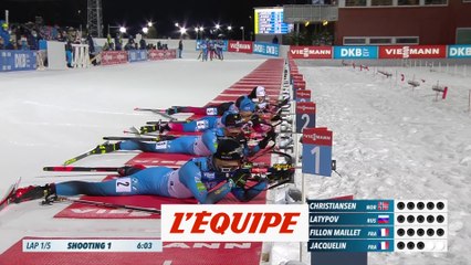 Le résumé de la poursuite à Östersund - Biathlon - CM (H)