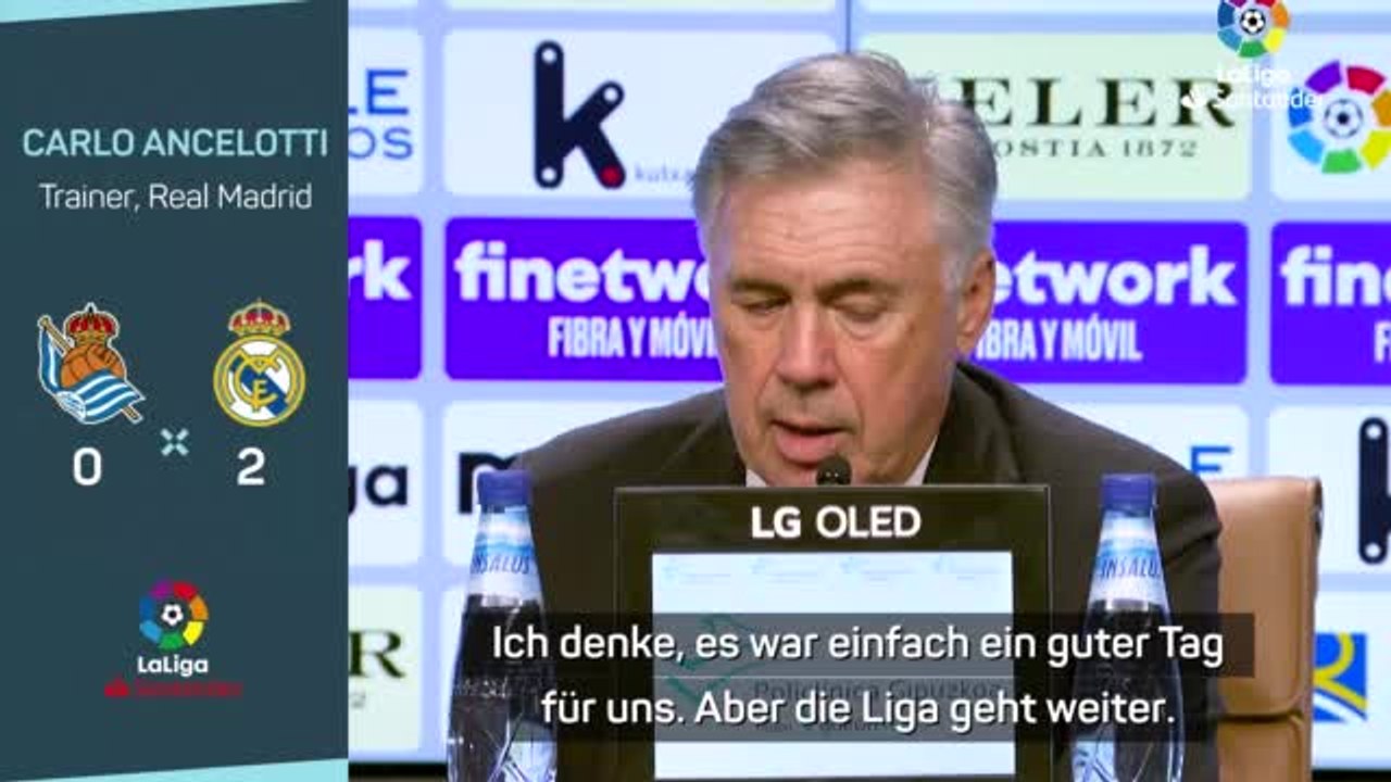 Ancelotti nach Sieg: "Guter Tag für uns"
