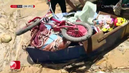 Cerca de 1.500 familias afectadas por inundaciones en Bolivia