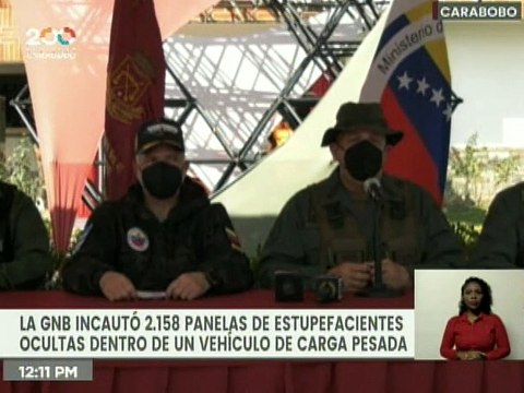 GNB Incautó 2.158 panelas de estupefacientes ocultas dentro de un vehículo en Edo. Carabobo