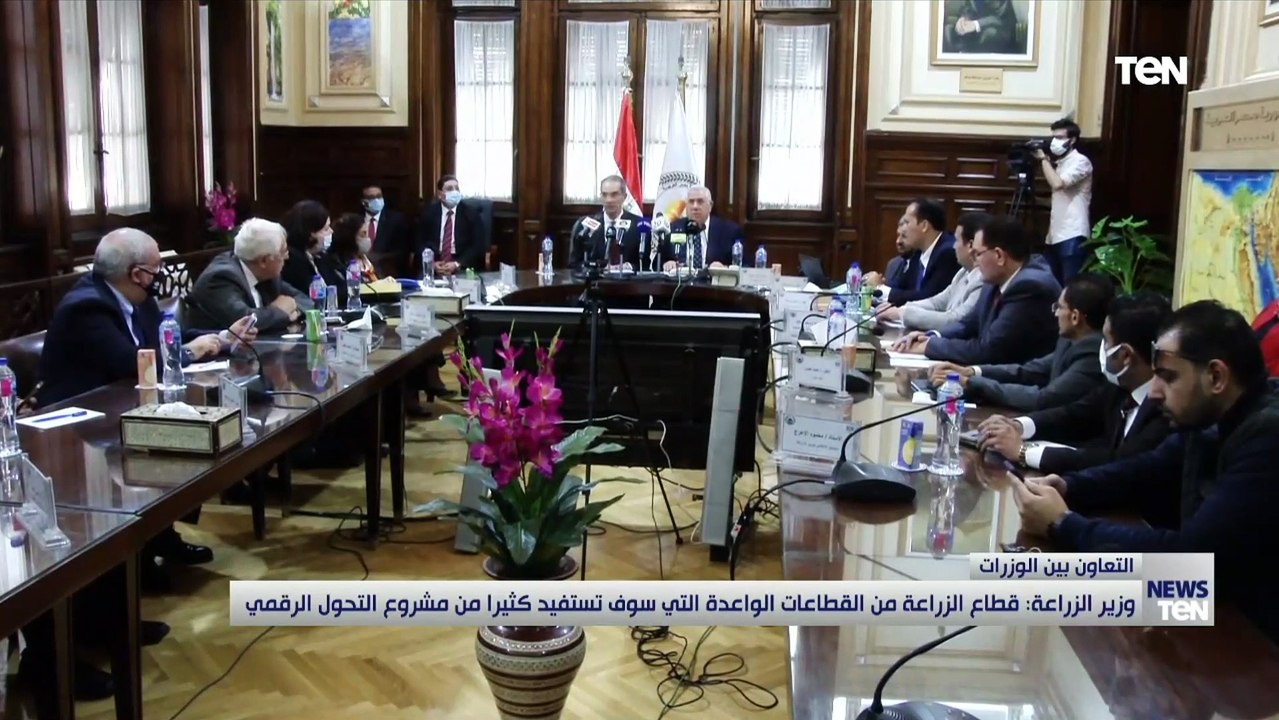 وزير الزراعة: قطاع الزراعة من القطاعات الواعدة التي سوف تستفيد كثيرا من مشروع التحول الرقمي