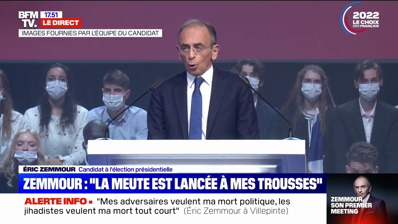 "Ne vous laissez pas voler l'élection": Éric Zemmour s'adresse aux maires français pour les parrainages