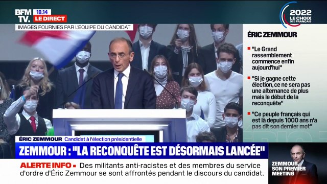 Éric Zemmour souhaite réduire les cotisations pour rendre chaque année un 13ème mois aux salariés qui touchent le Smic