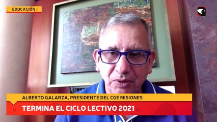 Termina el ciclo lectivo 2021
