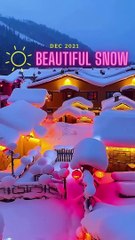 beautiful snow #snow#shorts