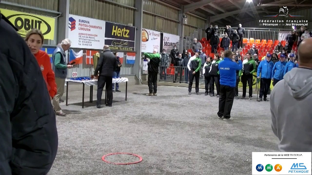 FINALE COUPE D'EUROPE DES CLUBS 2021 - Remise d...