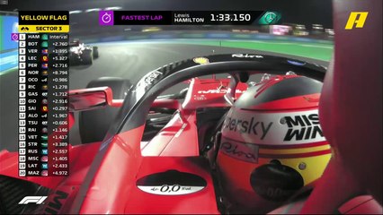 حادث كبير لميك شوماخر سائق فريق هاس يتسبب في دخول سيارة الأمان