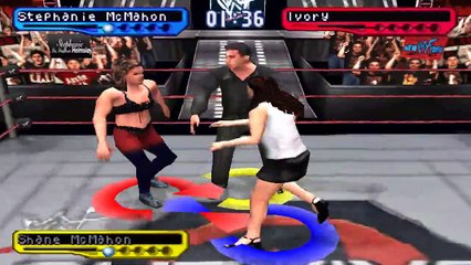 WWF SmackDown! 2 Stephanie McMahon vs Ivory