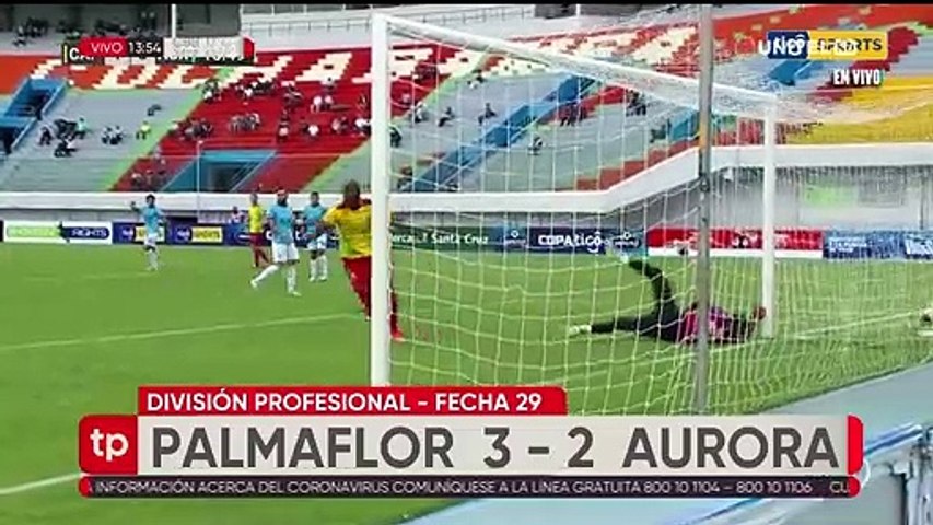 Atlético Palmaflor vs Aurora - División Profesional Fecha 29