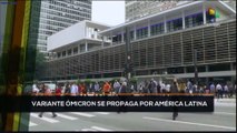 teleSUR Noticias 14:30 5-12: Cuatro países latinoamericanos reportan la llegada de Ómicron