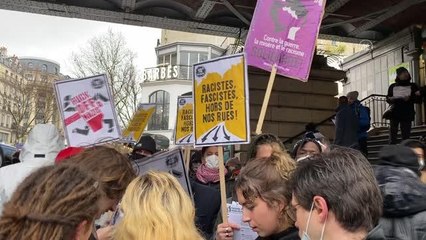 Fransa'da aşırı sağcı Eric Zemmour protesto edildi